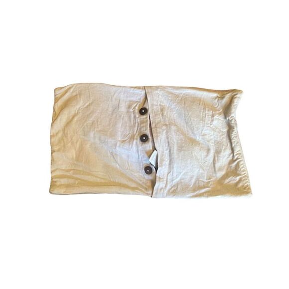 West Elm Multicolor Woven Cushion Cover Button Closure Living Room Decor - Picture 11 of 13